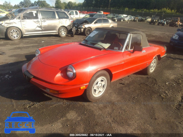 1985 ALFA ROMEO VELOCE 2000 SPIDER ZARBA5415F1021828 зображення 1