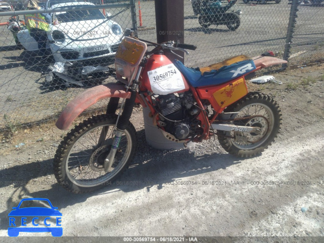 1984 HONDA XR250 R JH2ME0602EK004399 зображення 1