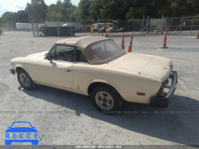 1981 FIAT 124 SPIDER ZFAAS00B1B8179516 image 2