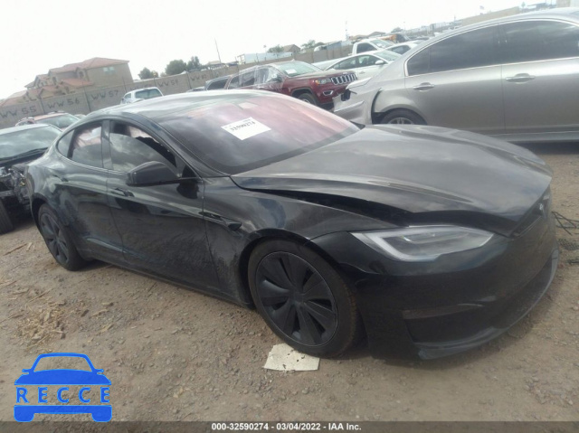 2022 TESLA MODEL S PLAID 5YJSA1E68NF462128 зображення 0