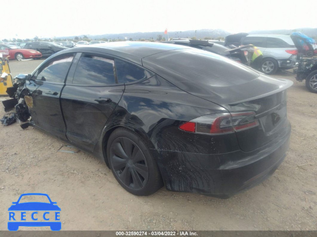 2022 TESLA MODEL S PLAID 5YJSA1E68NF462128 image 2