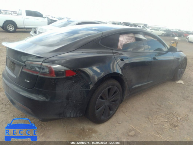 2022 TESLA MODEL S PLAID 5YJSA1E68NF462128 зображення 3