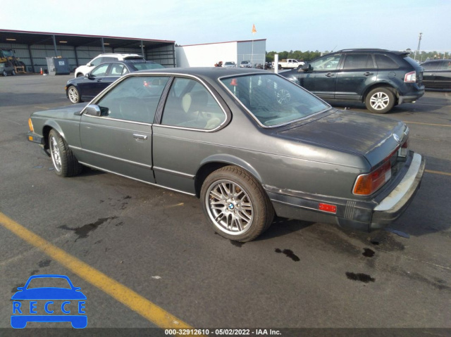 1987 BMW 635 CSI AUTOMATICATIC/L6 WBAEC8405H0614654 image 2
