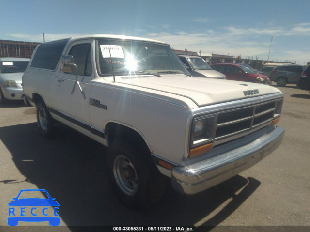 1987 DODGE RAMCHARGER AW-100 3B4GW12T8HM733526 image 0