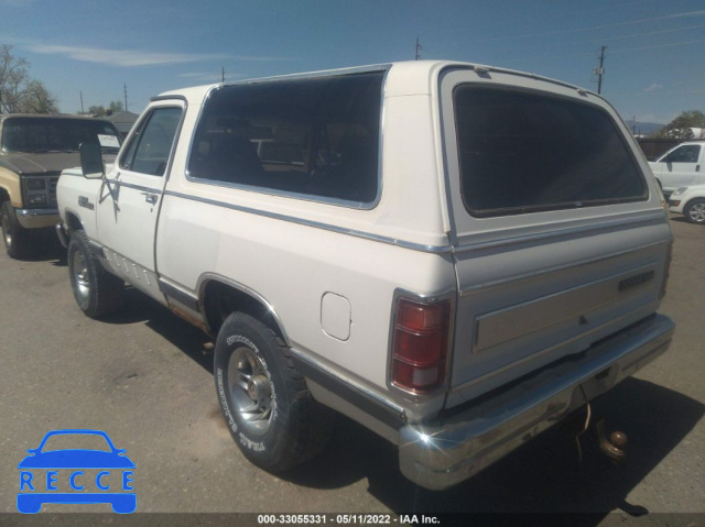 1987 DODGE RAMCHARGER AW-100 3B4GW12T8HM733526 image 2