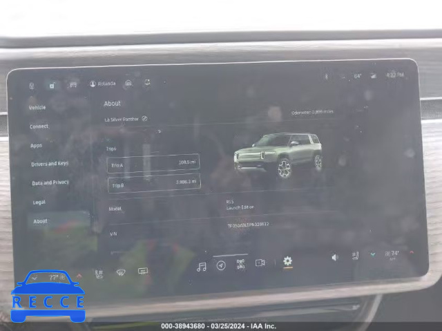 2023 RIVIAN R1S LAUNCH EDITION 7PDSGABL5PN028612 Bild 17