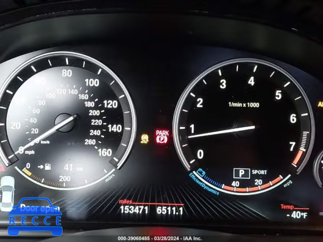 2015 BMW 550I WBAKN9C59FD961295 зображення 6