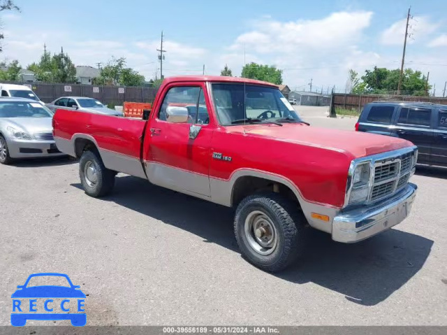 1991 DODGE W-SERIES W150 1B7HM16Y3MS222326 image 0