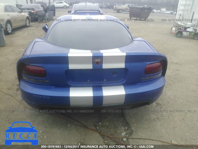 2006 DODGE VIPER SRT-10 1B3JZ69Z66V100891 зображення 7