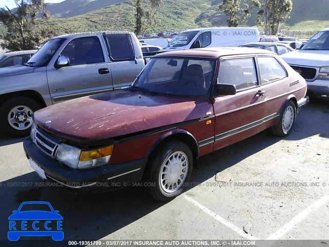 1991 SAAB 900 S YS3AK36E7M5009833 image 1