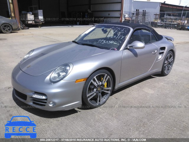 2012 PORSCHE 911 TURBO CABRIOLET WP0CD2A90CS773330 image 1