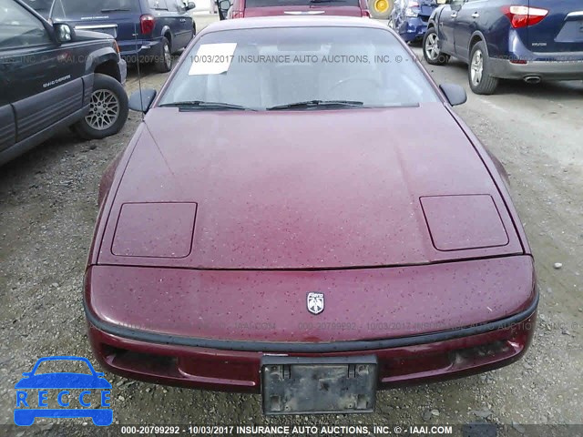 1987 PONTIAC FIERO 1G2PE11R0HP242863 image 5