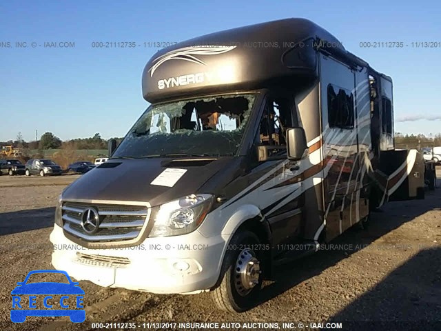 2016 MERCEDES SPRINTER WDAPF4CC8G9676540 image 1