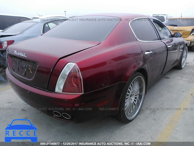 2006 MASERATI QUATTROPORTE M139 ZAMCE39A460023099 зображення 3