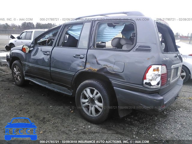 2003 LEXUS LX 470 JTJHT00W333527139 image 2