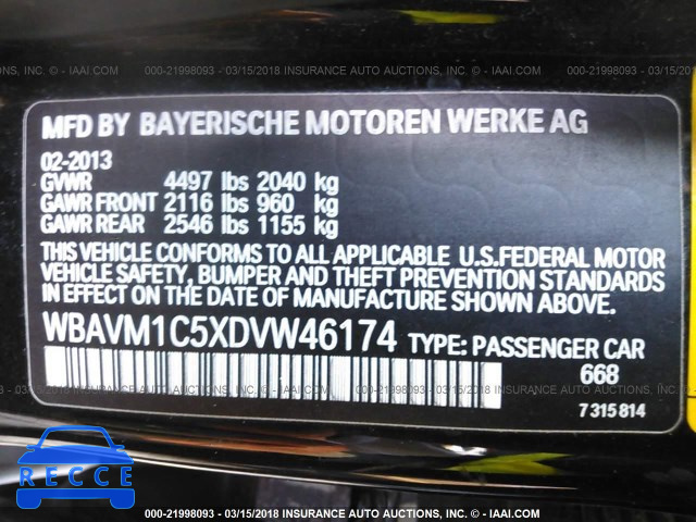 2013 BMW X1 SDRIVE28I WBAVM1C5XDVW46174 Bild 8