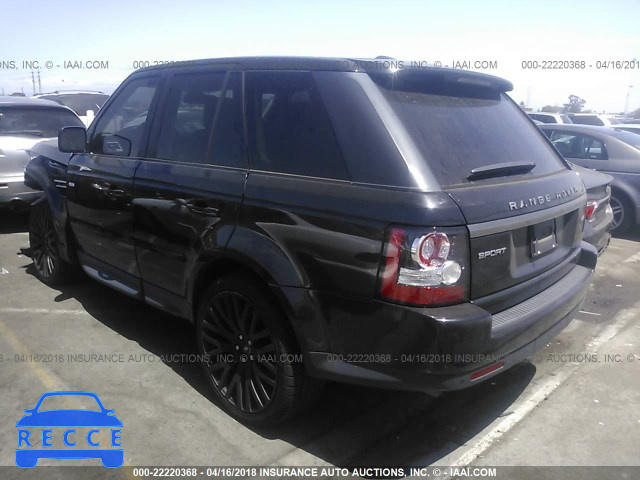 2013 LAND ROVER RANGE ROVER SPORT HSE SALSF2D43DA787969 зображення 2