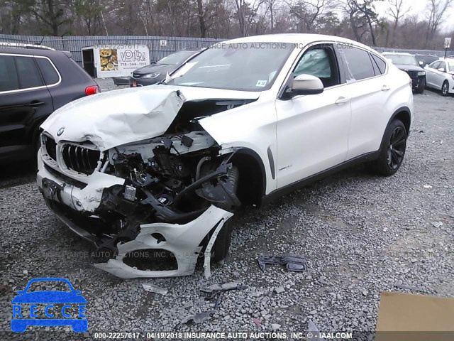 2017 BMW X6 XDRIVE35I 5UXKU2C34H0X47660 зображення 1