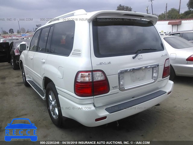 2003 LEXUS LX 470 JTJHT00W833534314 зображення 2