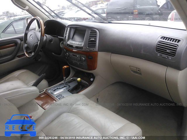 2003 LEXUS LX 470 JTJHT00W833534314 image 4