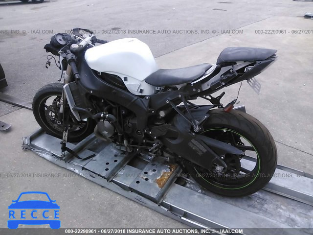 2009 KAWASAKI ZX600 R JKAZX4R189A007799 image 2