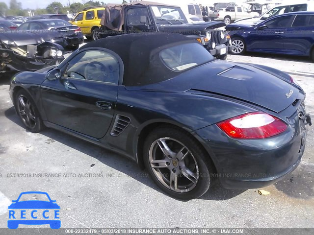 2007 PORSCHE BOXSTER WP0CA29807U712025 зображення 2