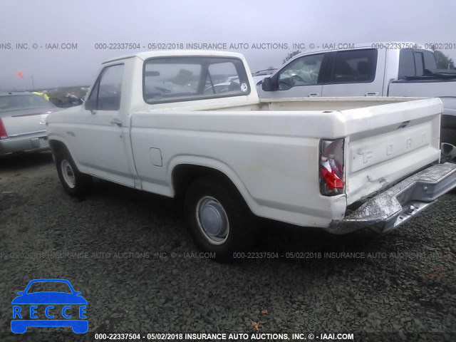 1981 FORD F100 1FTCF10E9BPA46594 image 2