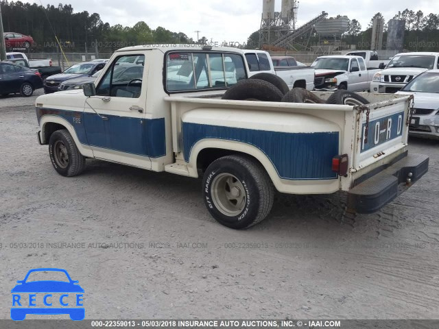 1982 FORD F100 2FTCF10F2CCA90450 зображення 2