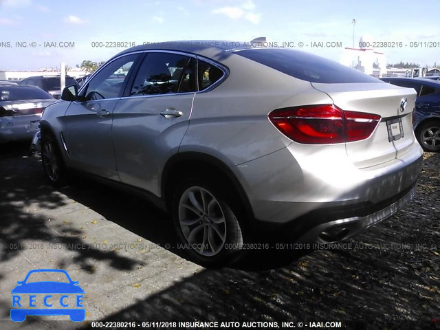 2015 BMW X6 XDRIVE35I 5UXKU2C52F0F95475 image 2