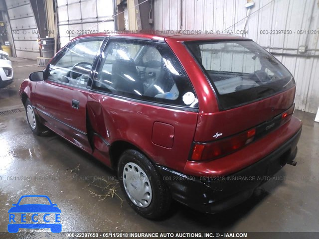 1992 GEO METRO LSI 2C1MR246XN6722945 зображення 2