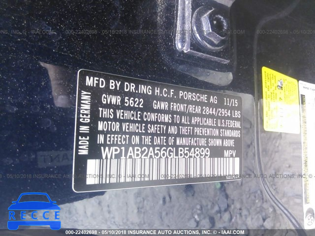2016 PORSCHE MACAN S WP1AB2A56GLB54899 зображення 8