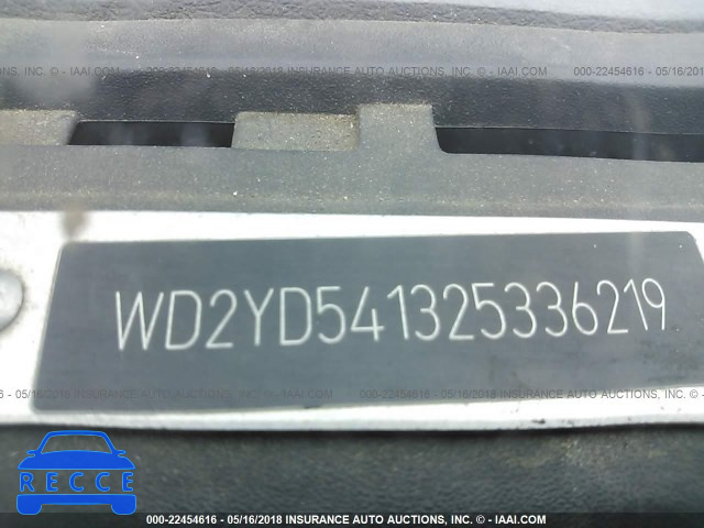 2002 FREIGHTLINER SPRINTER 2500 WD2YD541325336219 image 9