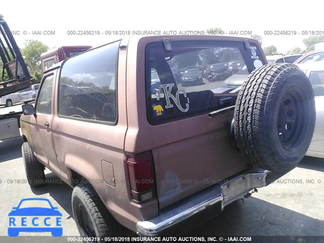 1986 FORD BRONCO II 1FMCU14T7GUC21511 image 2