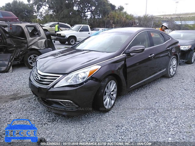 2016 HYUNDAI AZERA LIMITED KMHFH4JGXGA508241 image 1