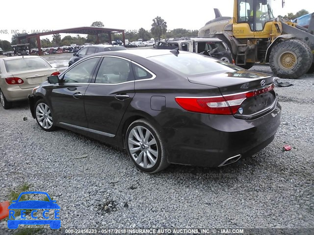 2016 HYUNDAI AZERA LIMITED KMHFH4JGXGA508241 image 2