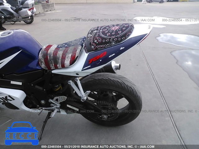 2004 SUZUKI GSX-R750 K JS1GR7JA442106105 image 5