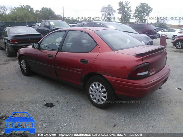 1997 DODGE NEON HIGHLINE/SPORT 1B3ES47Y8VD122657 image 2