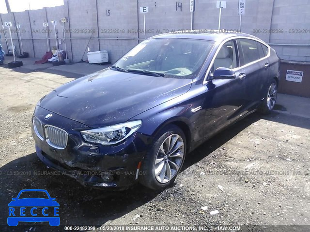 2014 BMW 550 XIGT WBA5M0C5XED084956 зображення 1