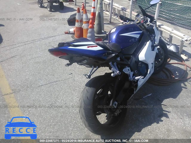2005 SUZUKI GSX-R750 K JS1GR7JA352101558 image 3