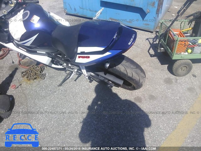 2005 SUZUKI GSX-R750 K JS1GR7JA352101558 image 5
