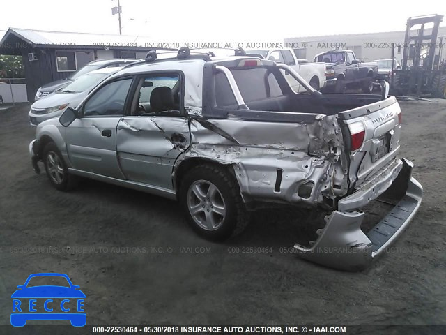 2006 SUBARU BAJA SPORT 4S4BT62C466100078 image 2