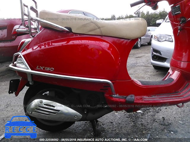 2008 VESPA LX 150 ZAPM448F785012858 зображення 7