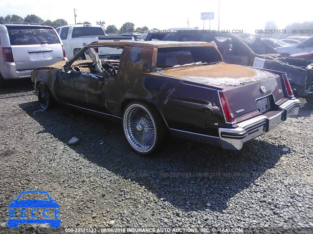 1984 CADILLAC ELDORADO 1G6AL5780EE672738 Bild 2