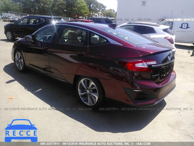 2018 HONDA CLARITY TOURING JHMZC5F34JC000286 image 2