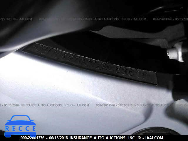 2007 BMW K1200 GT WB10597037ZN45981 зображення 9