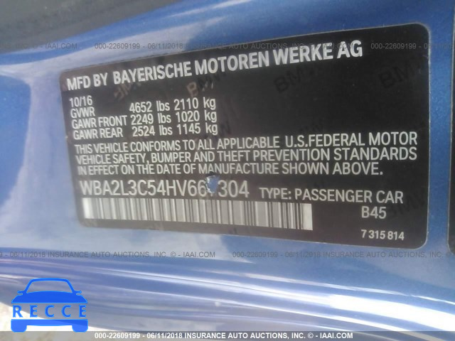 2017 BMW M240XI WBA2L3C54HV667304 Bild 8