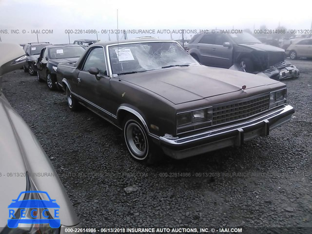 1983 CHEVROLET EL CAMINO 1GCCW80H0DR242661 image 0