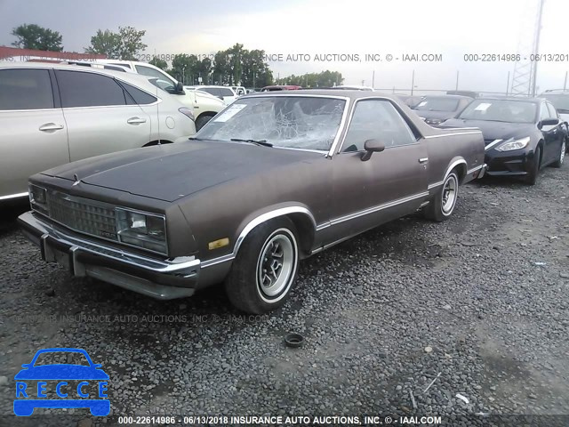 1983 CHEVROLET EL CAMINO 1GCCW80H0DR242661 image 1