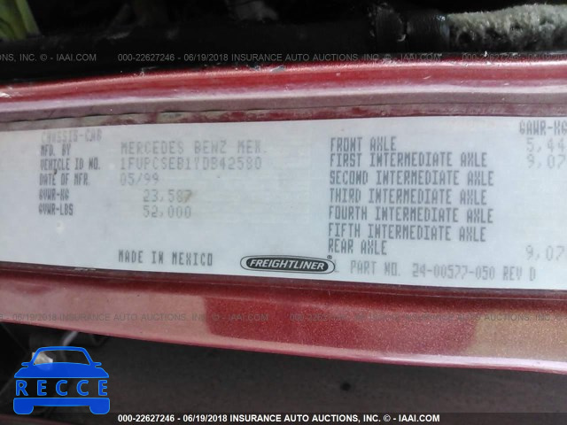 2000 FREIGHTLINER CONVENTIONAL FLD120 1FUPCSEB1YDB42580 image 9