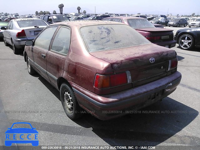 1992 TOYOTA TERCEL DELUXE JT2EL43BXN0203513 image 2
